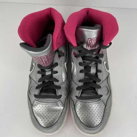 Nike Son of Force Youth Sz 7Y High-Top Junior Sneakers Lace-Up Basketball Shoe - Picture 5 of 9